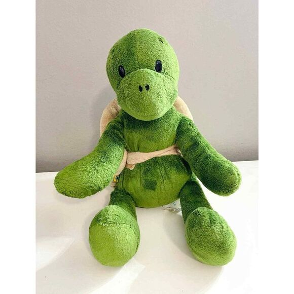 Build a bear turtle plush with shell backpack - Picture 1 of 3
